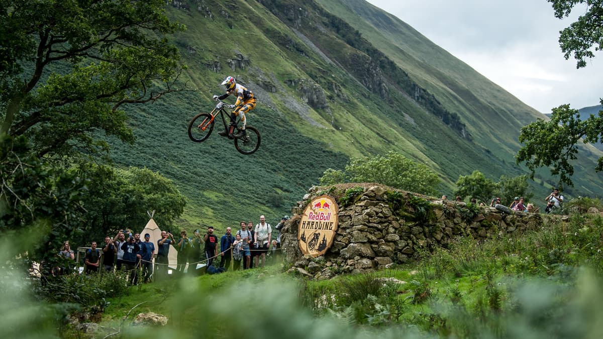Gee Atherton returns to take on 10th Red Bull Hardline cambrian news