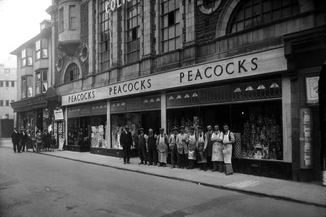 Peacocks store in Terrace Road