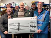Plaid Cymru councillors donate to Ceredigion foodbanks