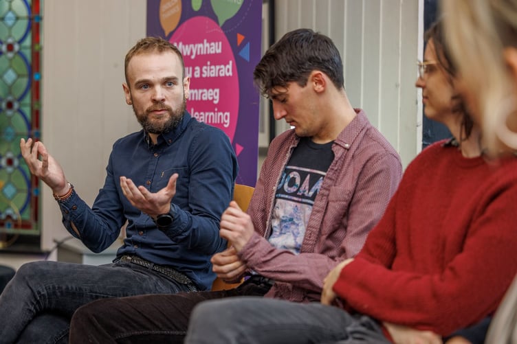 MANDATORY BYLINE - (C) HUW JOHN, Cardiff 14/11/2023
Y Ganolfan Dysgu Cymraeg Genedlaethol - The  National Centre for Learning Welsh, 14/11/2023
pictureshuwjohn@gmail.com