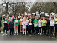 Aberystwyth pupils' fundraising efforts bring in £620 for charity