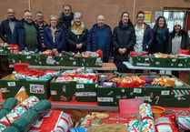 Festive goodwill on display as Freemasons hand over Christmas hampers