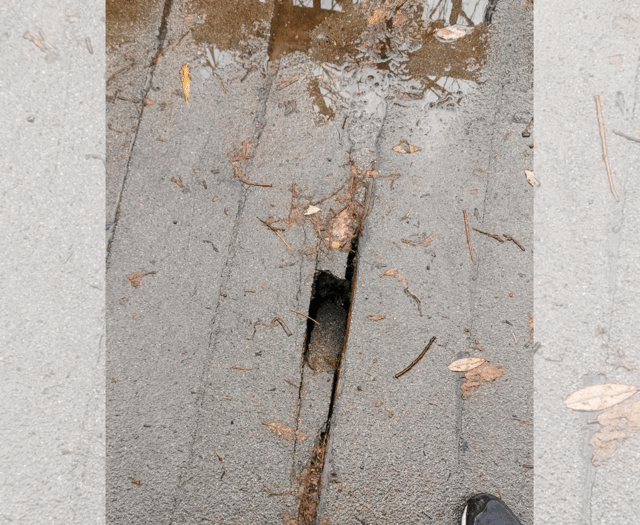 Parents voice concern over deteriorating bridge