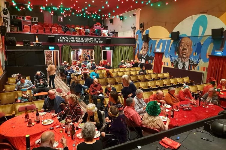 Christmas Presence has become an annual event at Tywyn's Magic Lantern cinema