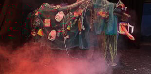 Meet Weedy the sea monster - Criccieth panto's next star of the stage!