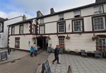 Woman fined for Lampeter pub window damage