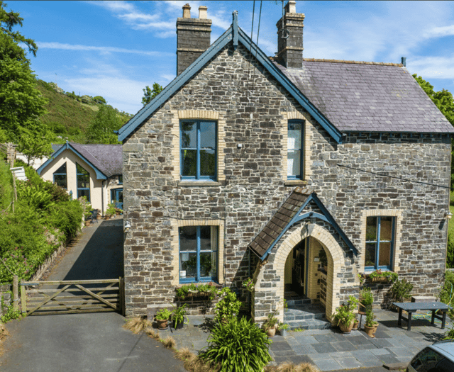 Former vicarage for sale sits in woodlands with converted coach house