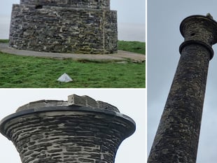 Plans to repair iconic Pen Dinas monument to be drawn up in 2025