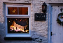Advent windows light up village with festive family-friendly art trail