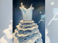 Cinderella panto inspires festive window display