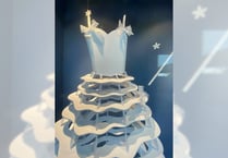 Cinderella panto inspires festive window display