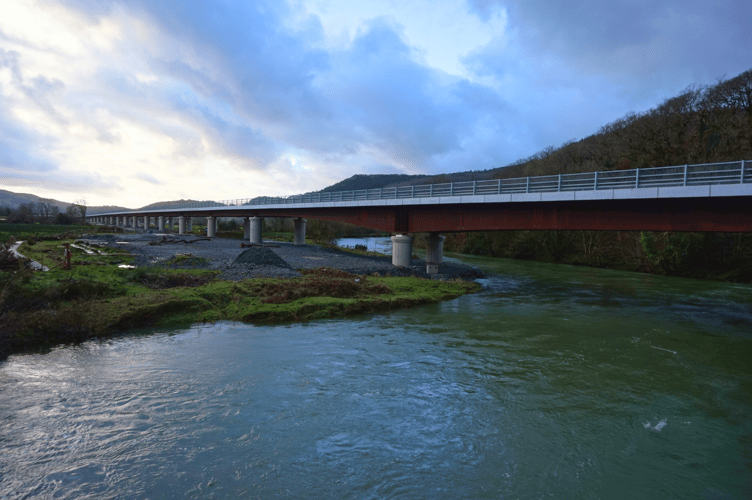 Dyfi crossing bridge