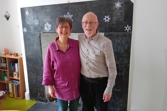 Ceri (62) and Ken (74) Sheppard sold their car to use environmentally friendly public transport