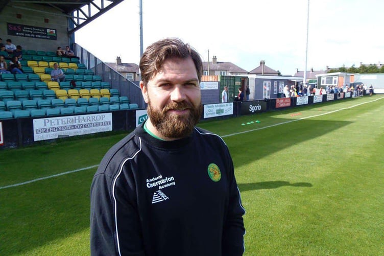 New Porthmadog assistant manager Haydn Jones