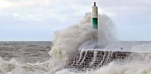 Stormy seas and a crescent moon: Best of readers' photos