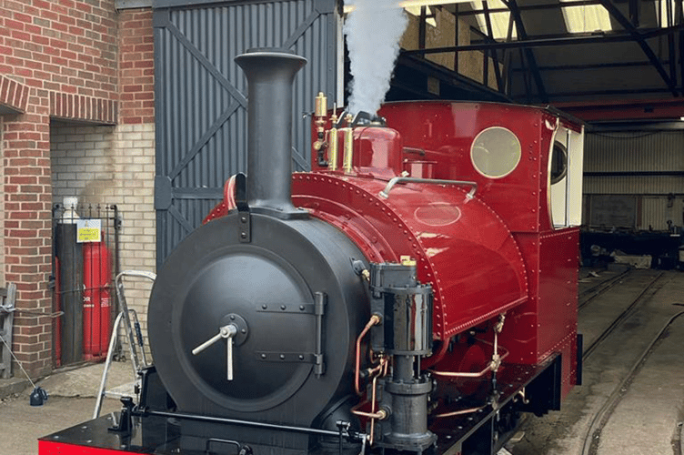 Falcon No. 10 in steam
