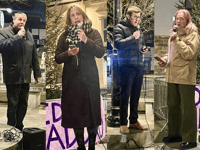 Pwllheli holds vigil for people of Palestine