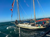 Lifeboat crews rescue ‘rapidly drifting’ yacht off Aberystwyth coast