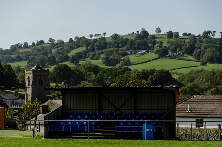 LLANFAIR CAEREINION, WALES - SEPTEMBER 17 2020: Llanfair United F.C, Mount Field Stadium pics (Pics by John Smith/FAW)