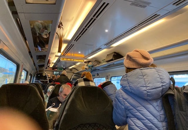 People were left with standing room only on trains from Shrewsbury to Aberystwyth last week due to "unscheduled repairs"