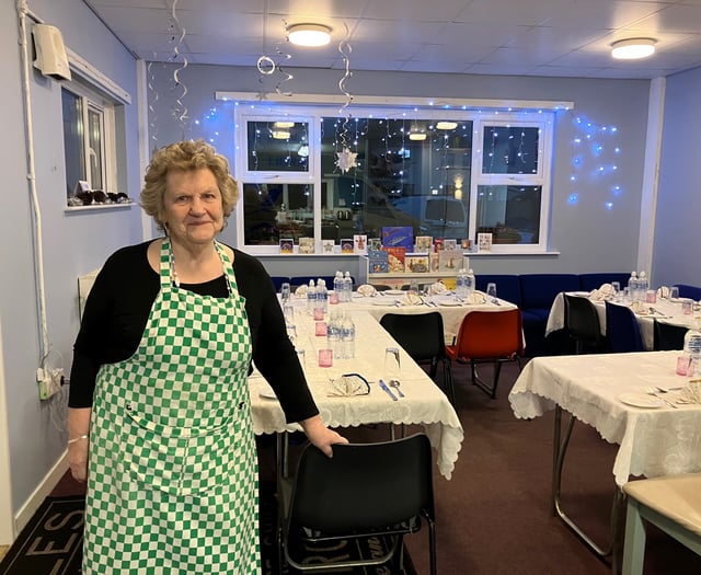 Festive thanks for those who gave up Christmas to look after others