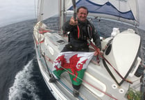 Ceredigion yachtsman relives tumultuous bid to sail around the world
