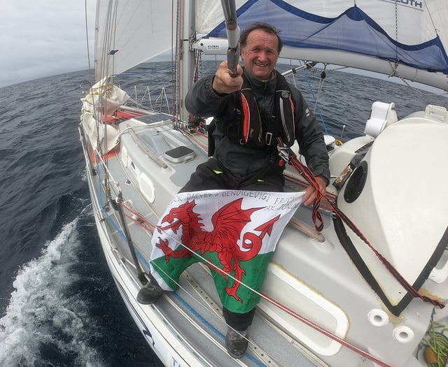 Ceredigion yachtsman relives tumultuous bid to sail around the world