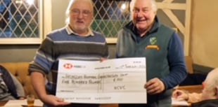 Vintage club raises £500 for Bronglais Hospital chemotherapy unit