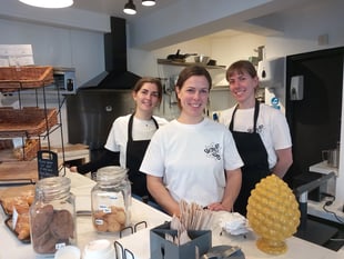 WATCH: Success on day one: new café sold out of food on first day