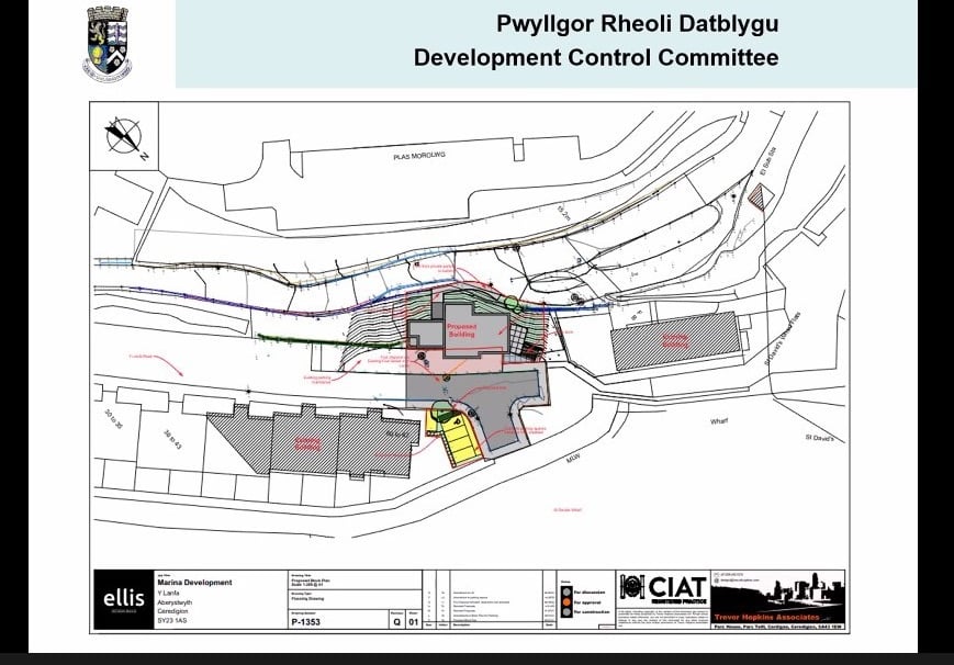 Site visit plan for controversial 'eyesore' flats proposal | cambrian ...