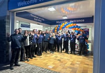 New store opened today creating more than 35 jobs