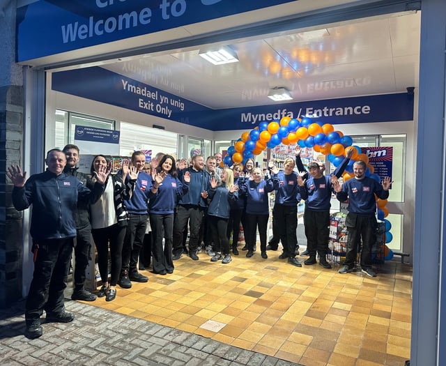 New store opened today creating more than 35 jobs