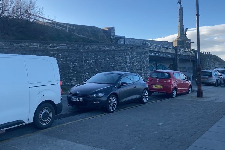 Prom parking aberystwyth
