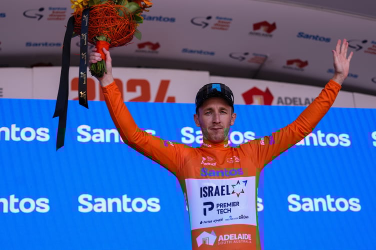 Tour Down Under 2024 - 24th Edition - 5th stage Christies Beach - Willunga Hill 129,3 km - 20/01/2024 - Stephen Williams (GBR - Israel - Premier Tech) - photo Kei Tsuji/SprintCyclingAgency©2024