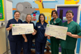 Bronglais staff raise more than £4,500 for children's ward
