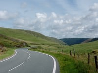 Mountain road to Llangurig closed