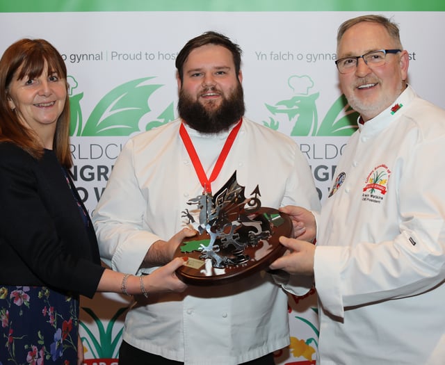Josh beats stiff competition to become new National Chef of Wales