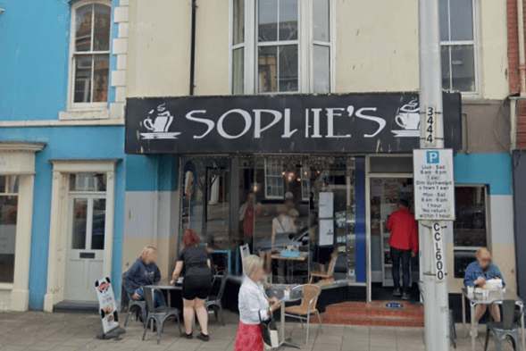 Sophie's cafe is open for business