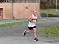 Sarn Helen Running Club members  take on challenging terrain
