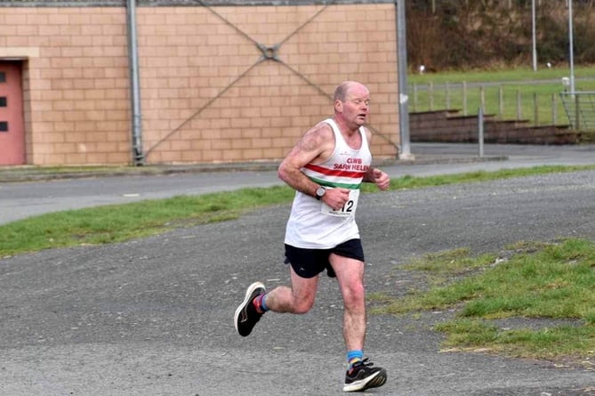 Carwyn Davies finished 15th at the Resolution Run at the Royal Welsh Showground