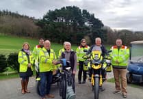 Aberystwyth Golf Club captain selects Blood Bikes Wales as charity of the year