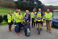 Blood Bikes Wales chosen as Aberystwyth Golf Club captain’s charity