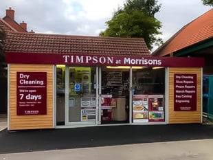 Dry cleaner pod for Aber’s Morrisons