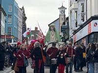 WATCH: Pictures of Aberystwyth events to honour Welsh patron saint