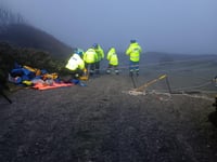 Rescuers battle fog in early morning rescue on Constitution Hill