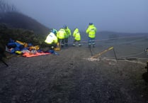 Rescuers battle fog in early morning rescue on Constitution Hill