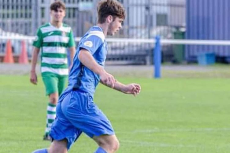 Nantlle Vale man of the match Jamie Jones