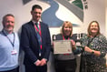 Ceredigion school receives Investors in Carers award