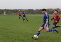 Two-goal Tomi Evans helps take Nefyn to the top of the table