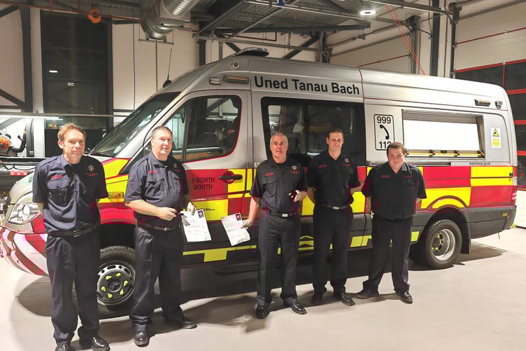 Borth Fire station